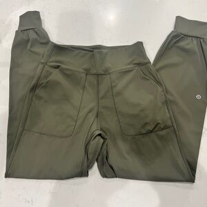 Lululemon Olive Green Align Joggers. Size 8.